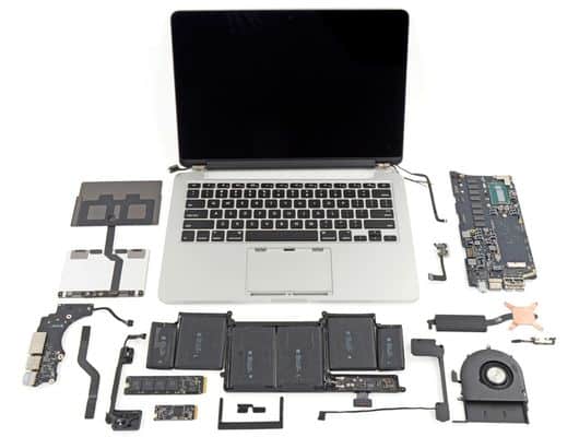 Computer spar parts