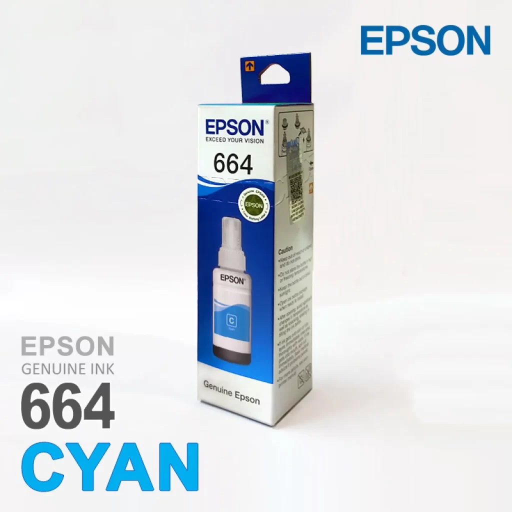 Toner original Epson 664 Cyan (C13T66424A)