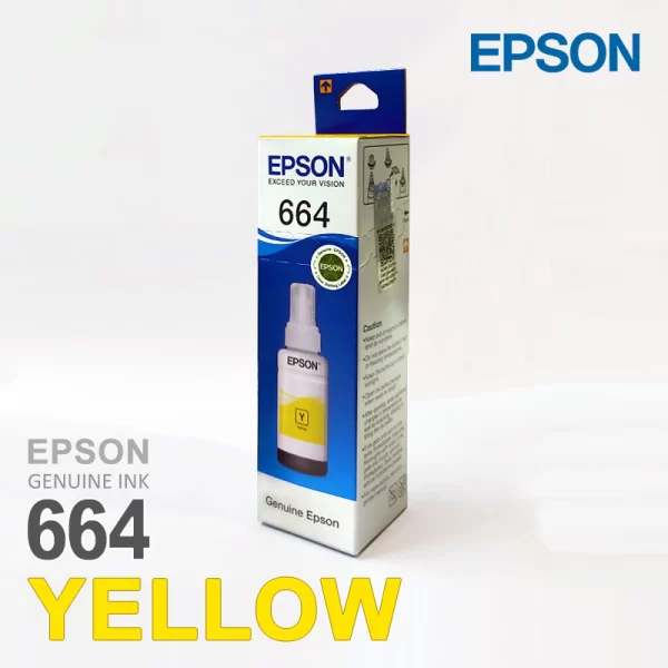Toner original Genuine Epson 664 Yellow (C13T66444A)