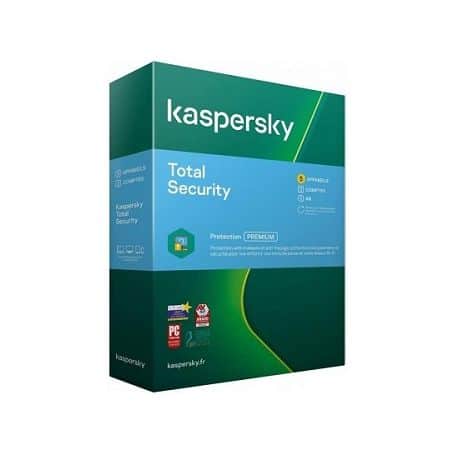Kaspersky Totale Security 5 poste / 1an Multi-devices