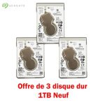 Offre de 3 disque dur 1RK172