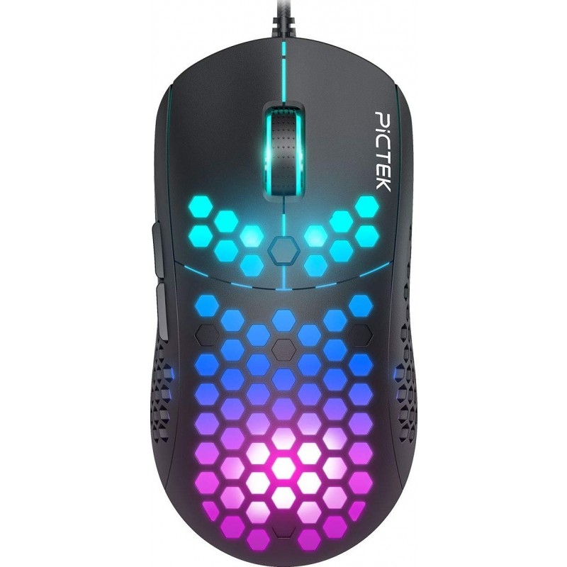 Pictek Souris Wired gaming RGB