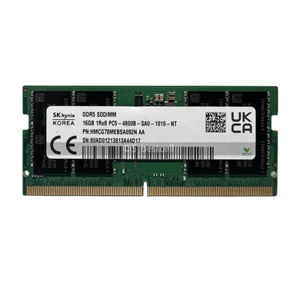 SK Hynix RAM PC Portable 16GB 1Rx8 PC5 4800B
