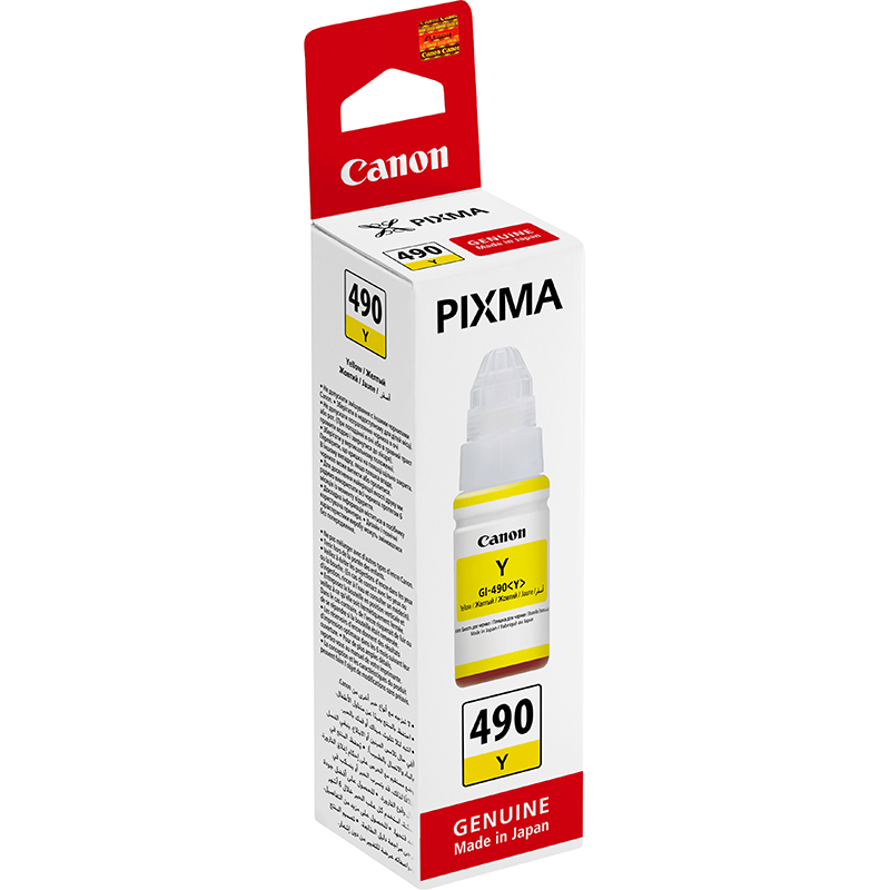Cartouche d’encre Canon GI-490 Yellow (originale)