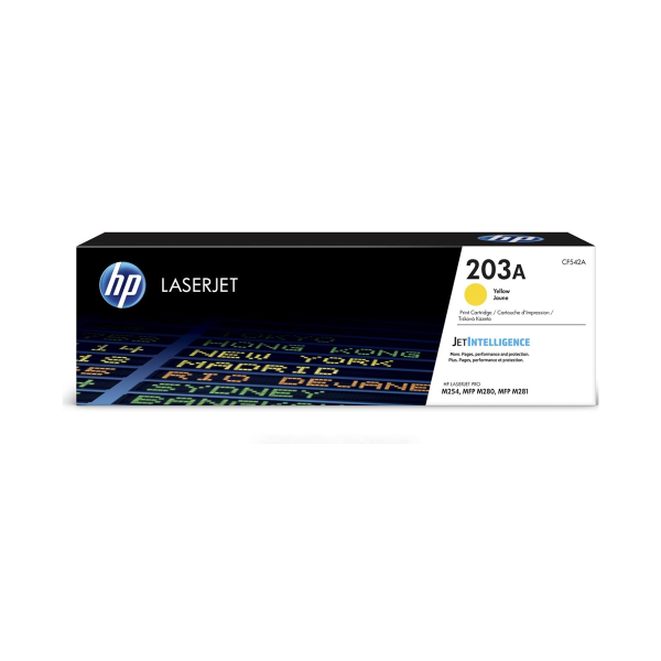 HP 203A Jaune (CF542A) - Toner HP LaserJet d'origine