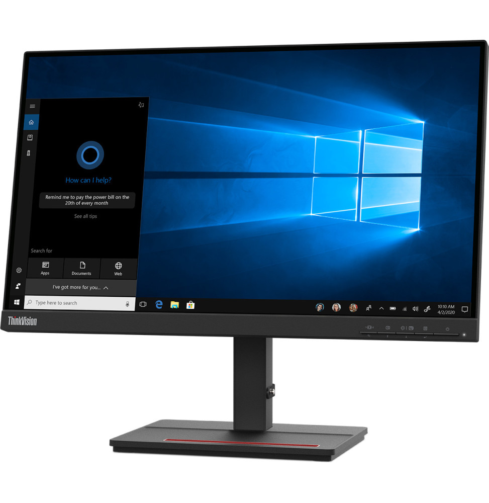Moniteur Lenovo ThinkVision S22e 20 yaratech.ma 1