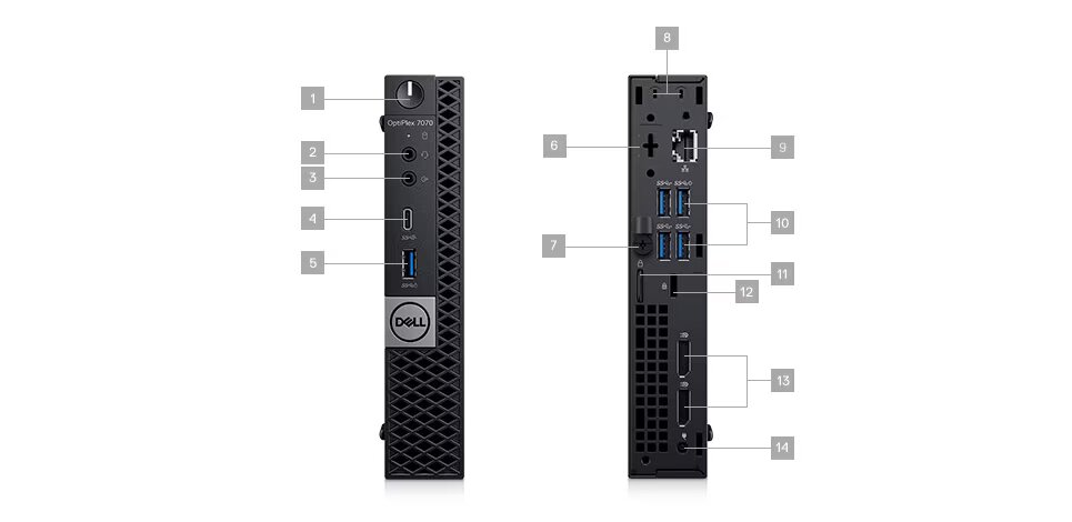 Dell OptiPlex 7070 Micro yaratech.ma 9