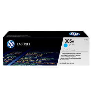 HP 305A Cyan (CE411A) - Toner HP LaserJet d'origine yaratech.ma