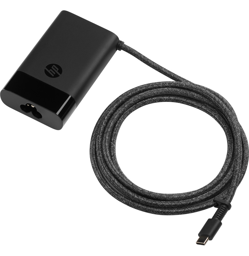 HP Slim Travel Power Adapter USB C 65W yaratech.ma 1